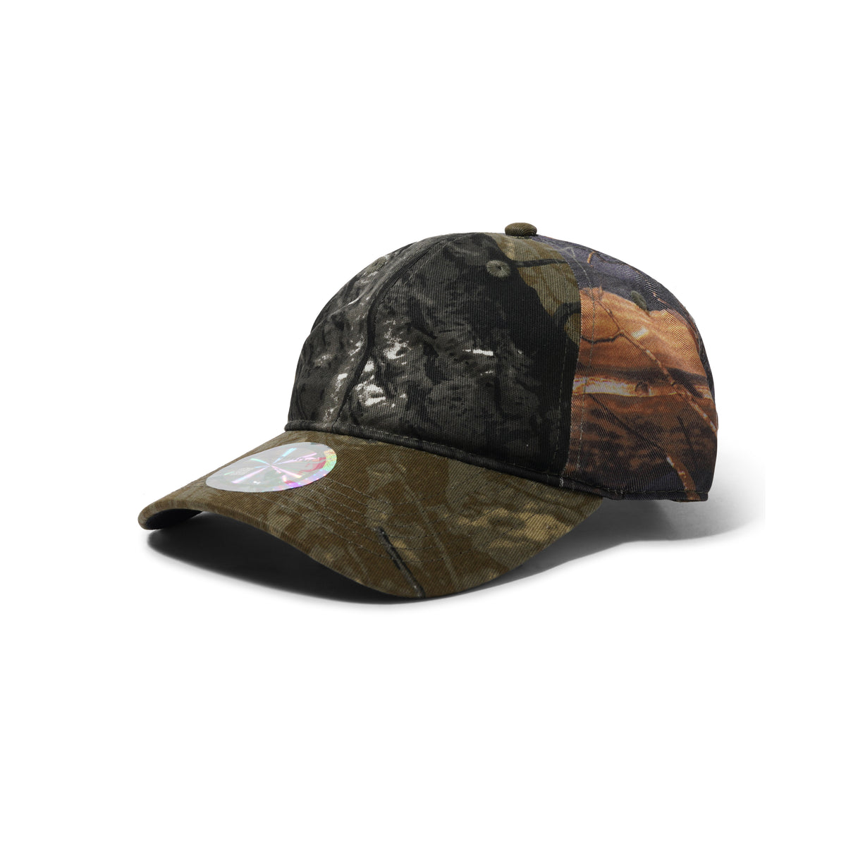 Empty Low Profile Hat, Peak Camo / Night Camo
