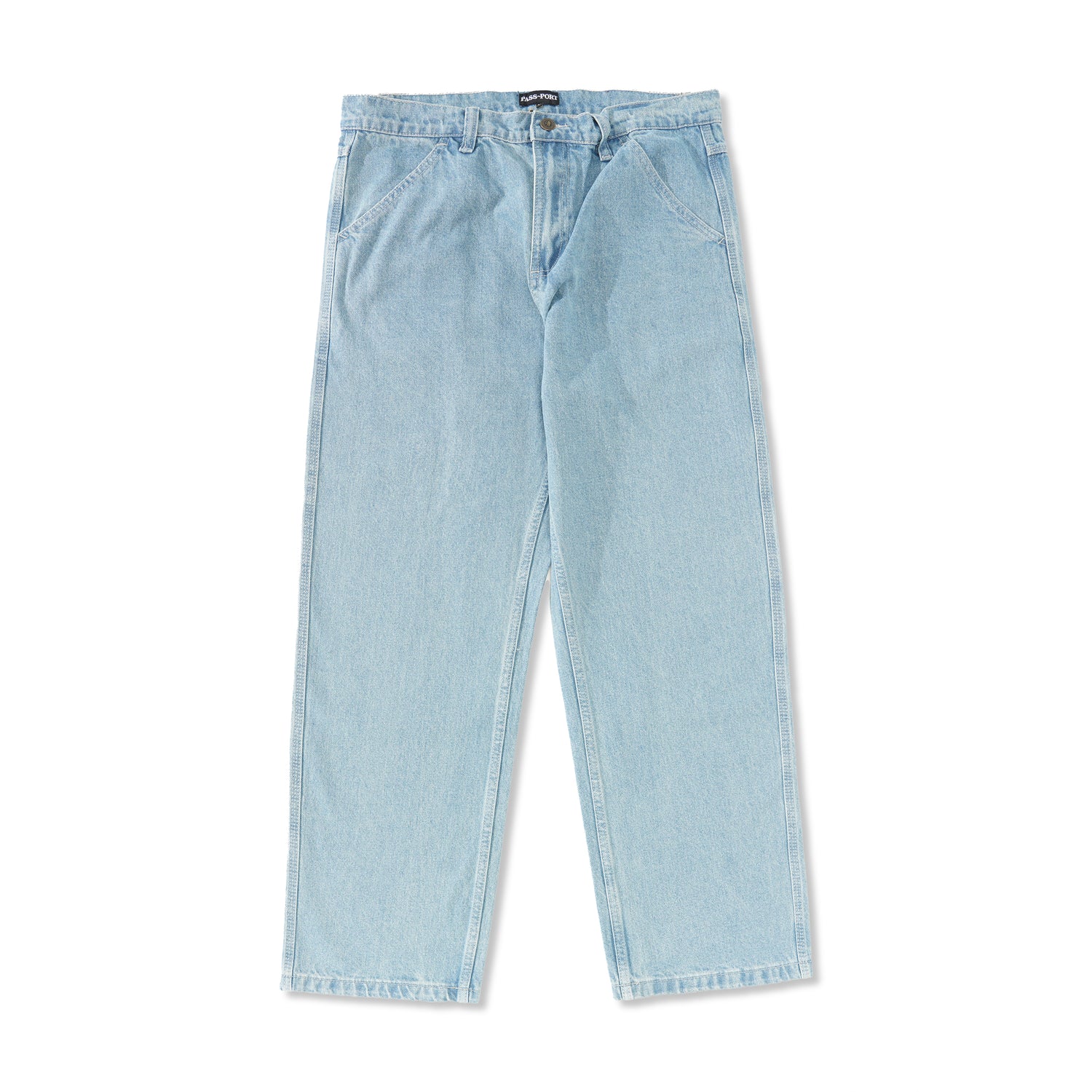 Workers Club Jeans, Washed Light Indigo