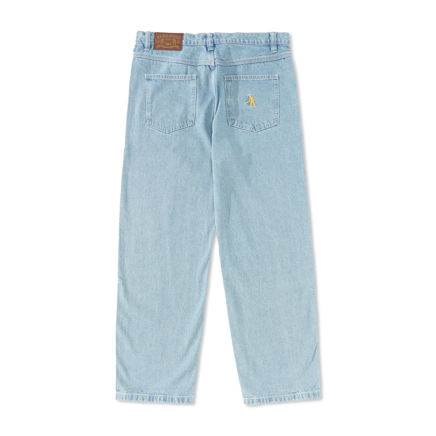 Workers Club Jeans, Washed Light Indigo