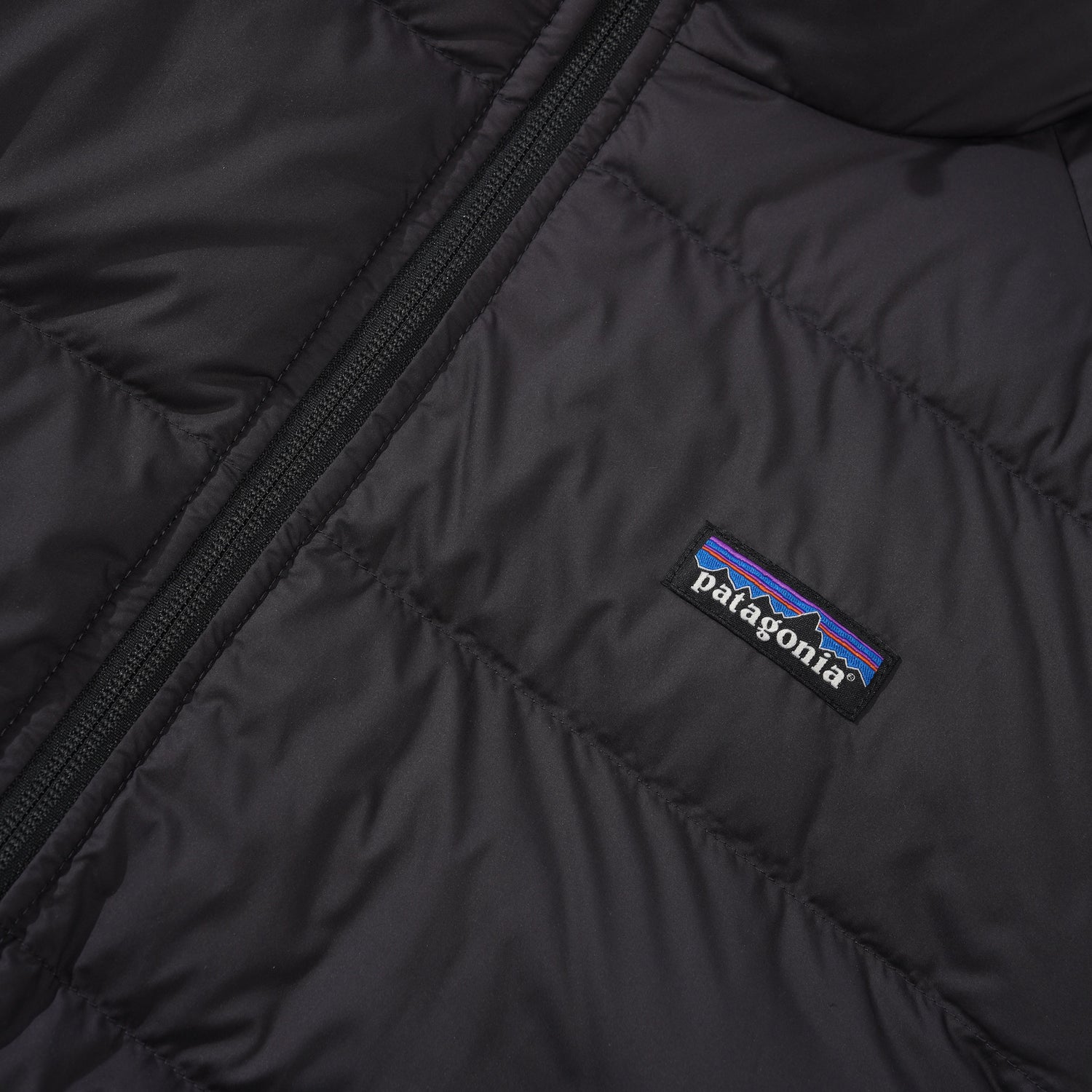 Reversible Silent Down Jacket, Ink Black