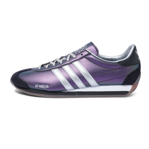 Adidas Country x Always, Purple / Silver Metallic / Core Black