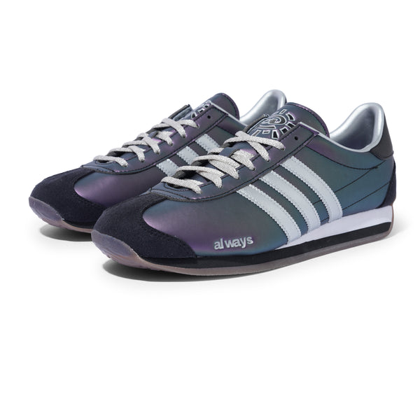 Adidas Country x Always, Purple / Silver Metallic / Core Black