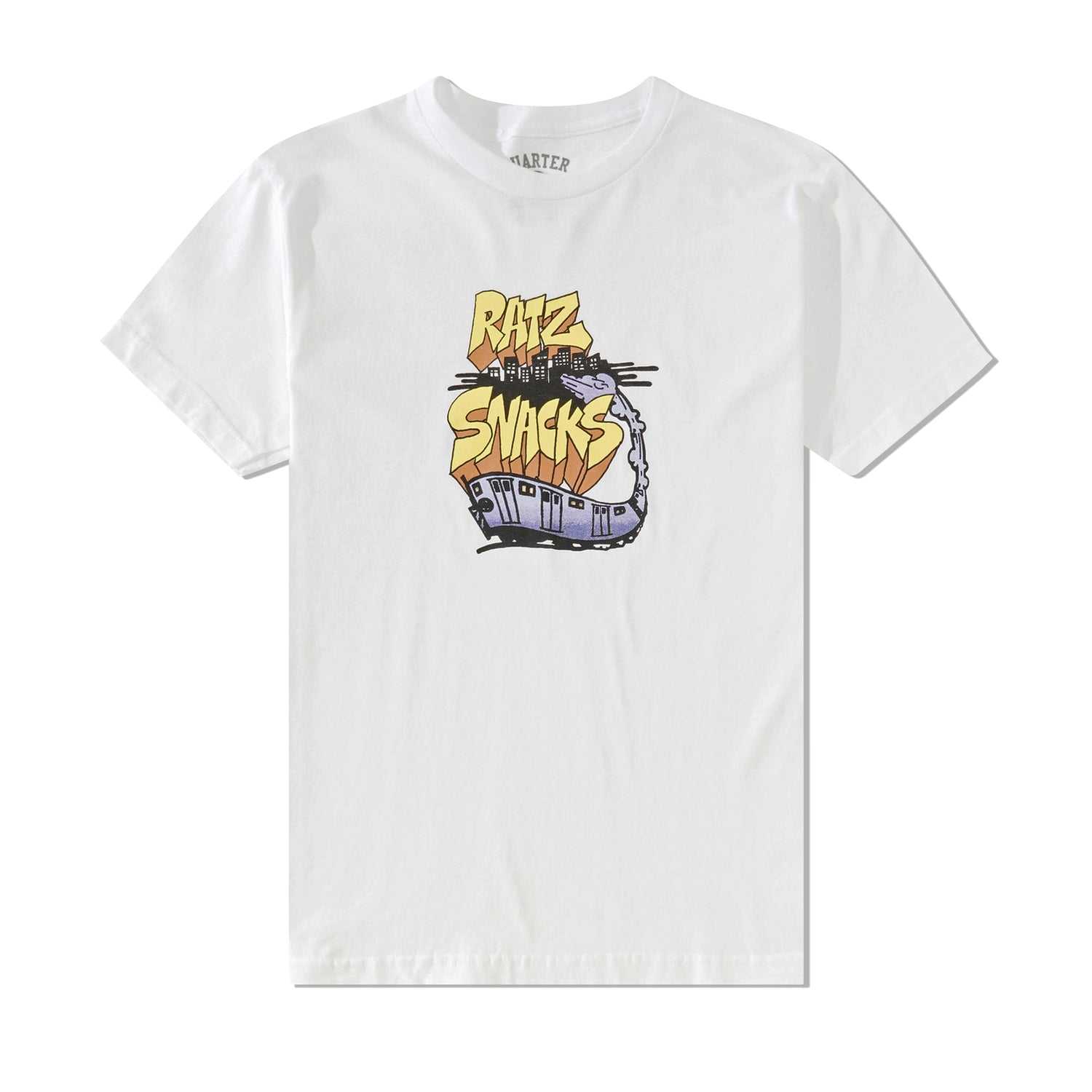 Rat Ratz Train Tee, White