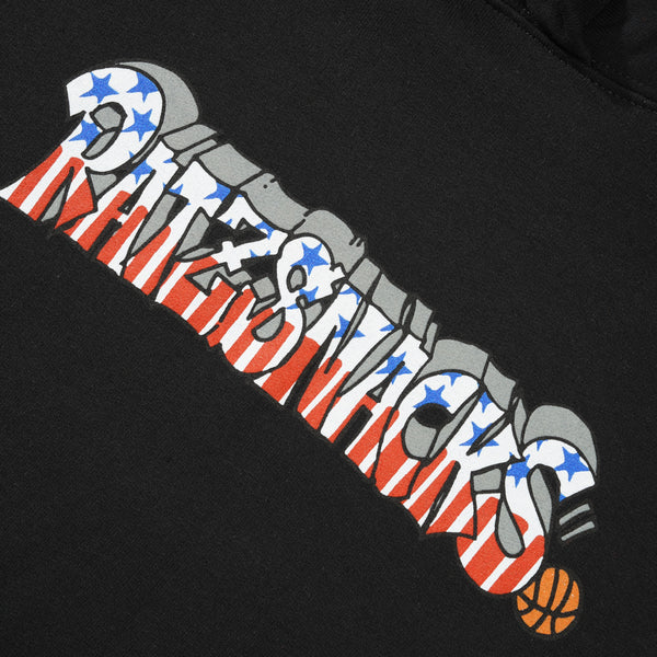 Rat Ratz Script Pullover Hood, Black – Lo-Fi