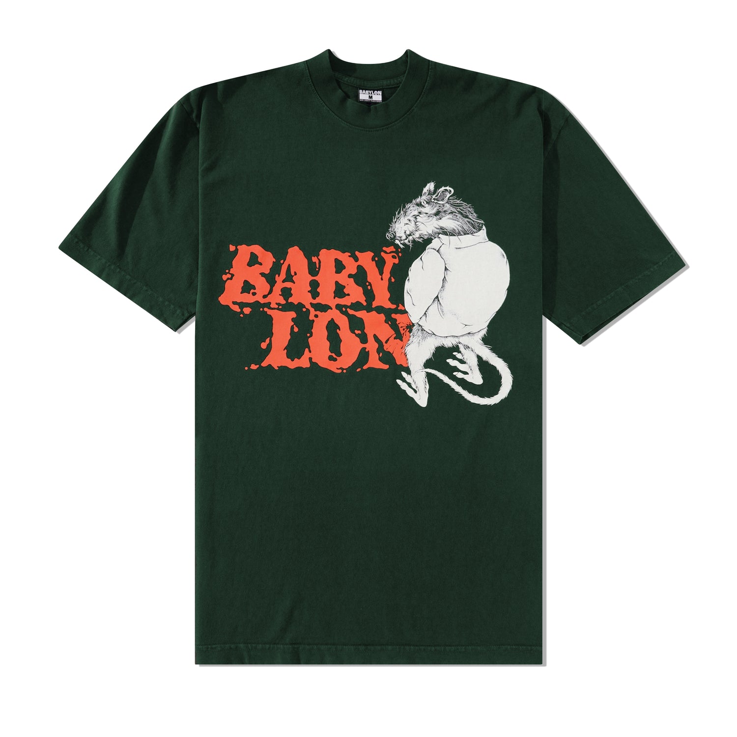 Rat Tee, Forest Green