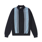 L/S Kendricks Polo, Dark Navy