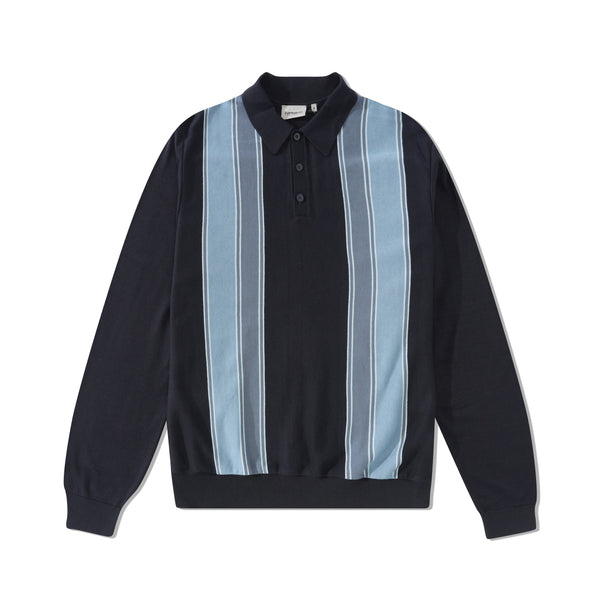 Carhartt WIP L/S Kendricks Polo, Dark Navy