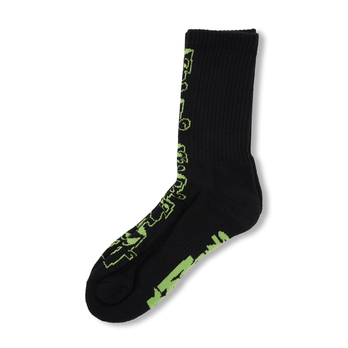Moodswings Socks, Black / Green