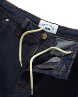 Point Denim Shorts, Raw Denim