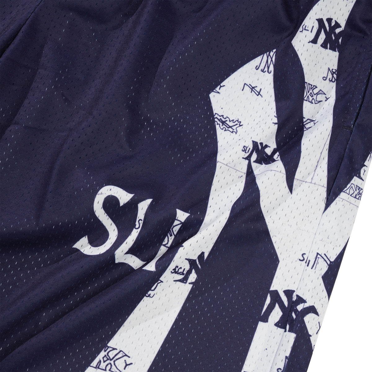 Yankees Bootle Mesh Shorts, Navy