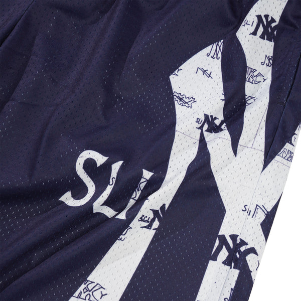 Slinky Yankees Bootle Mesh Shorts, Navy