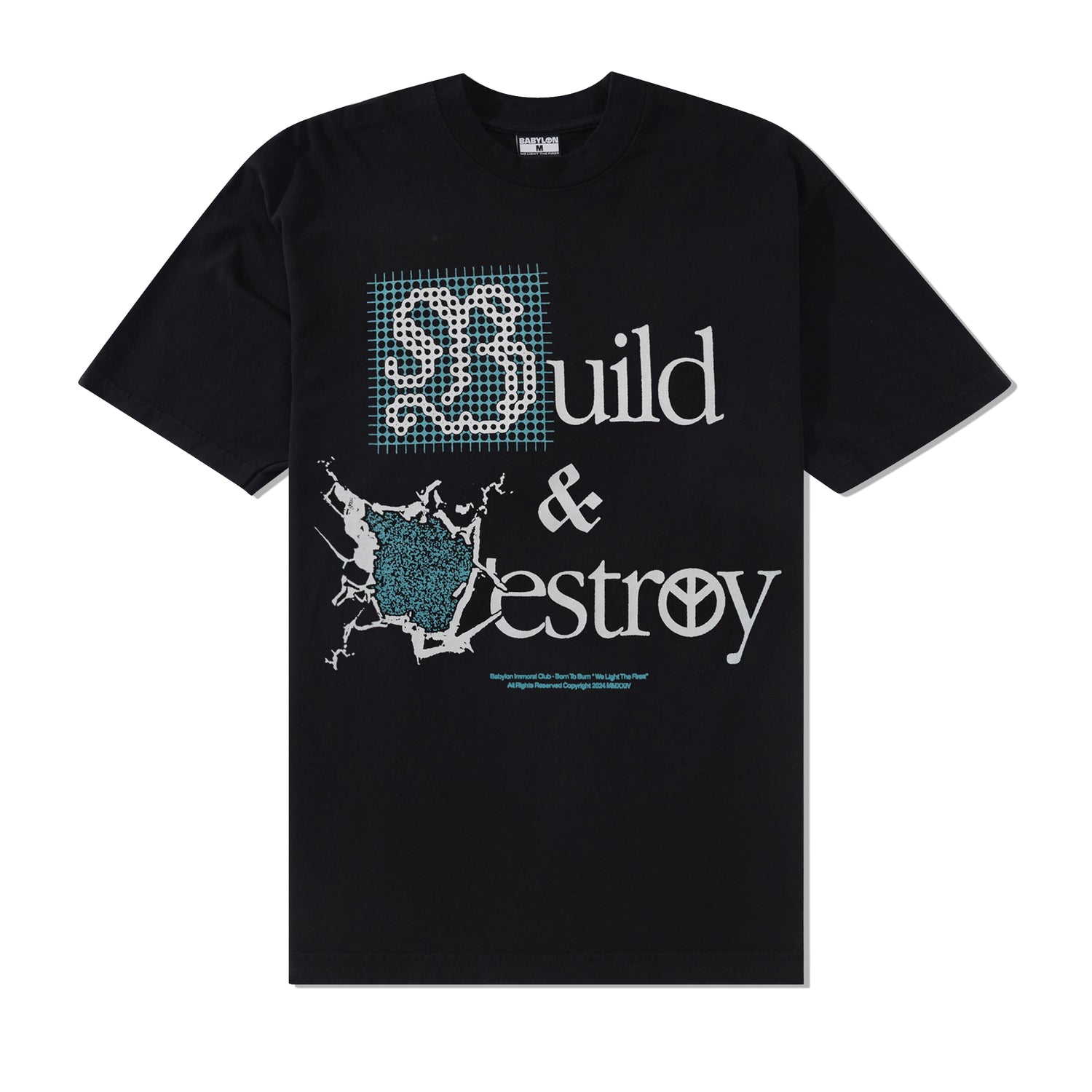 Build & Destroy Tee, Black