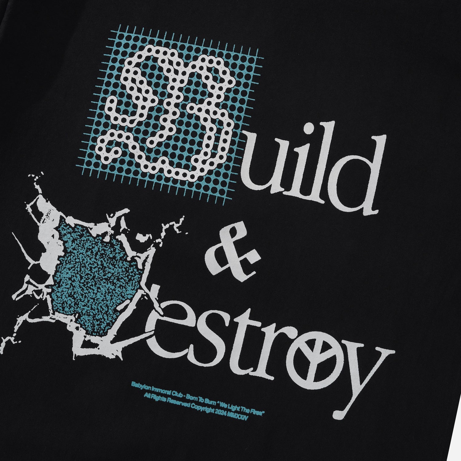 Build & Destroy Tee, Black