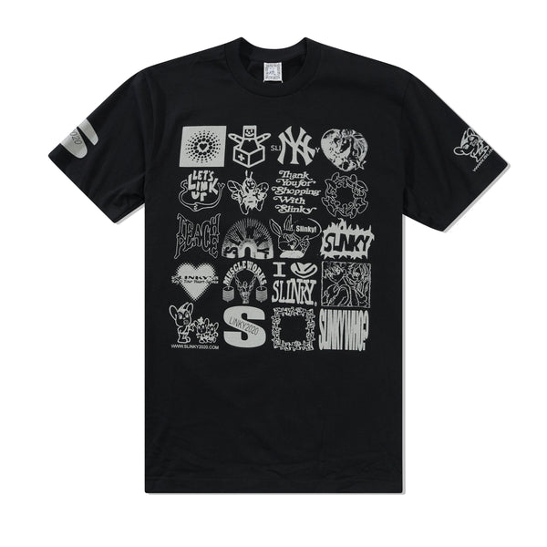 Slinky More Is More Tee, Black