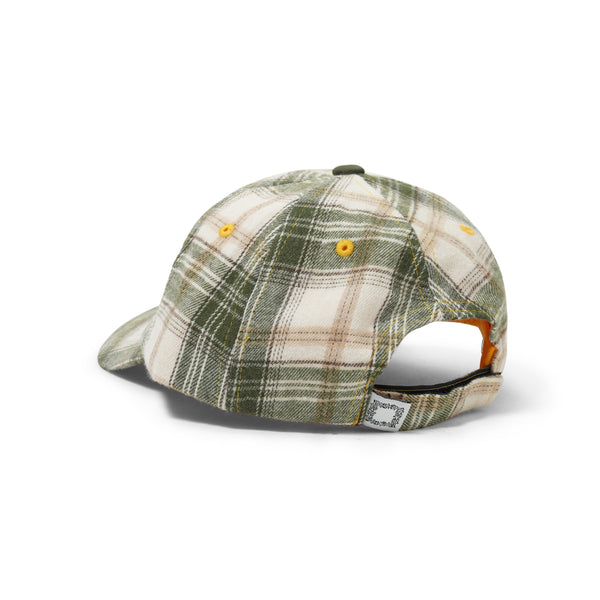 Slinky Plaid Spikes Hat, Green