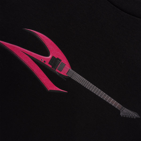 2 Riser Pads Guitar Tee, Black