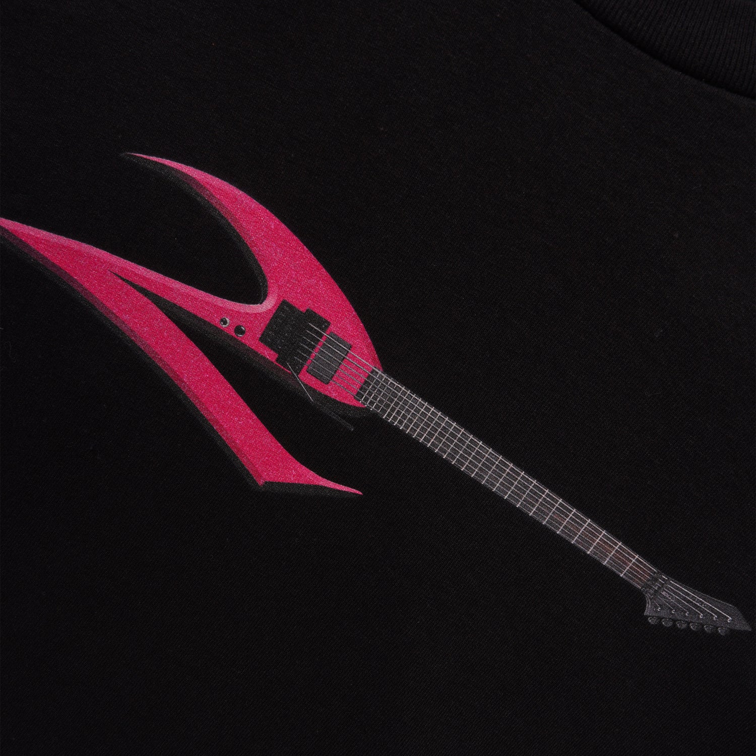 Guitar Tee, Black