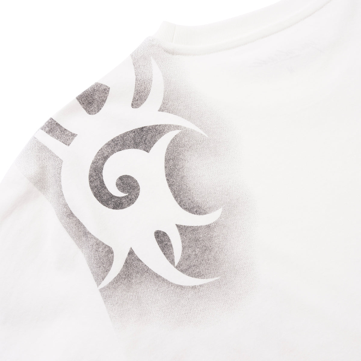 Tribal Fade Tee, White