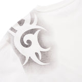 Tribal Fade Tee, White