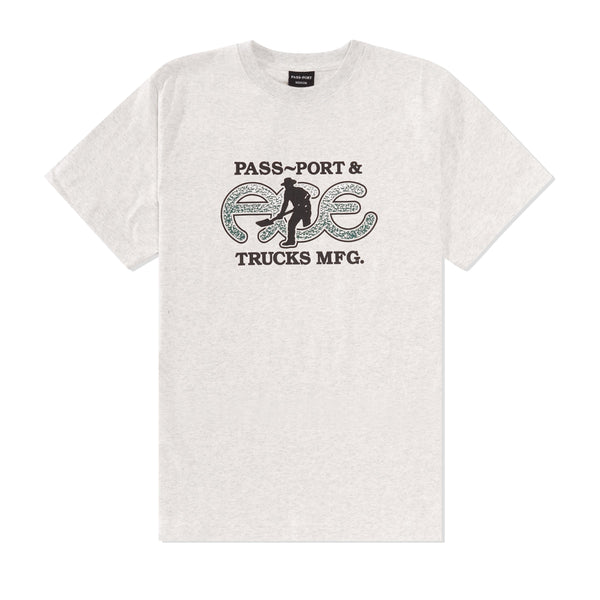 Pass~Port Hammertone Tee, Ash