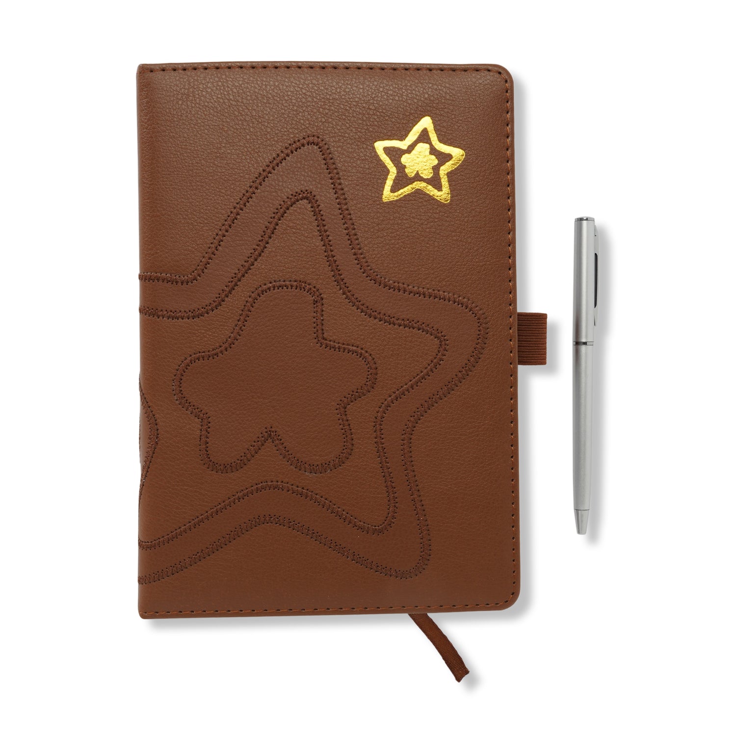 Star Notebook, Brown