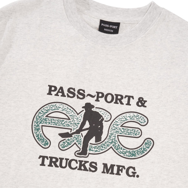 Pass~Port Hammertone Tee, Ash