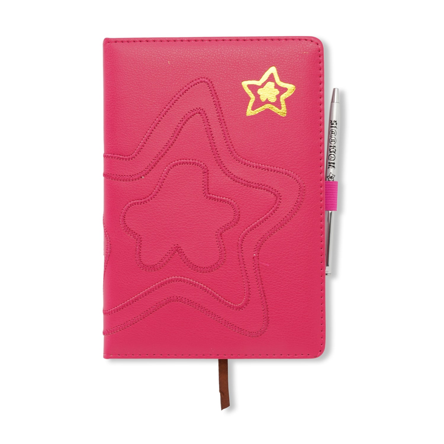 Star Notebook, Pink