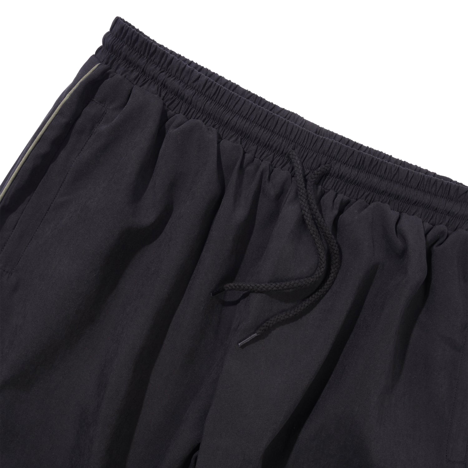 Luna Shell Track Bottoms, Black