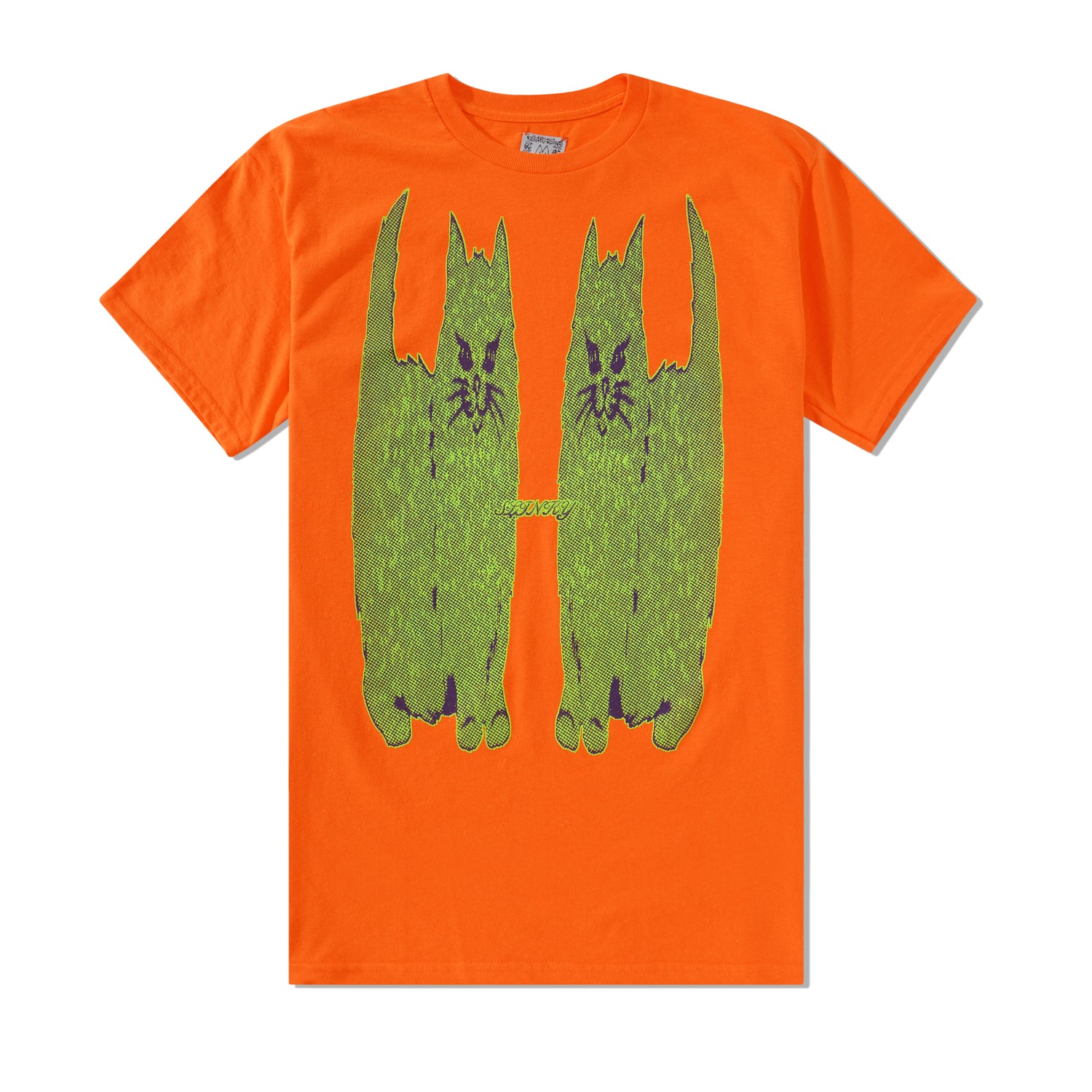 Cats Tee, Orange