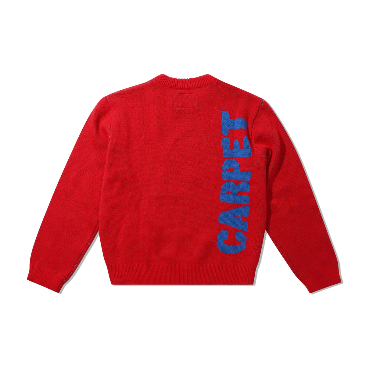 Jester Knit Sweater, Red