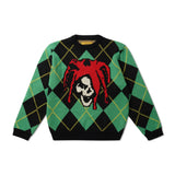 Jester Knit Sweater, Argyle