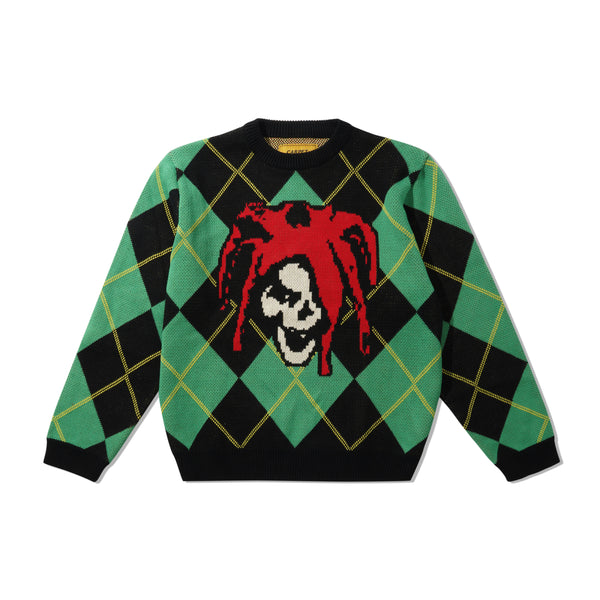 Carpet Company Jester Knit Sweater, Argyle