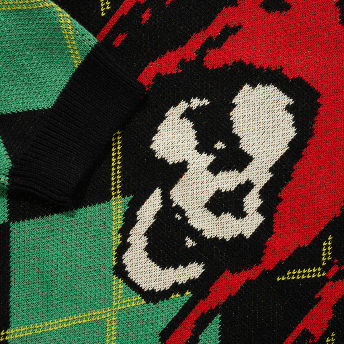 Jester Knit Sweater, Argyle