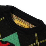 Jester Knit Sweater, Argyle