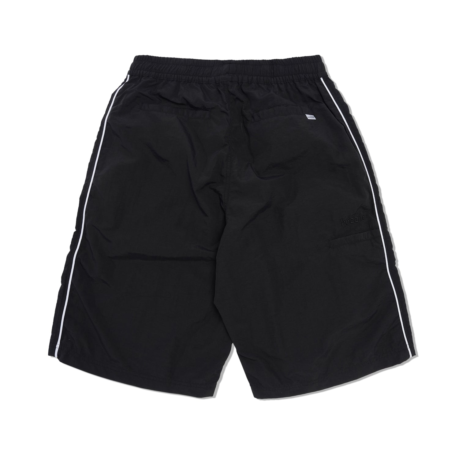 Nylon Bermuda Shorts, Black