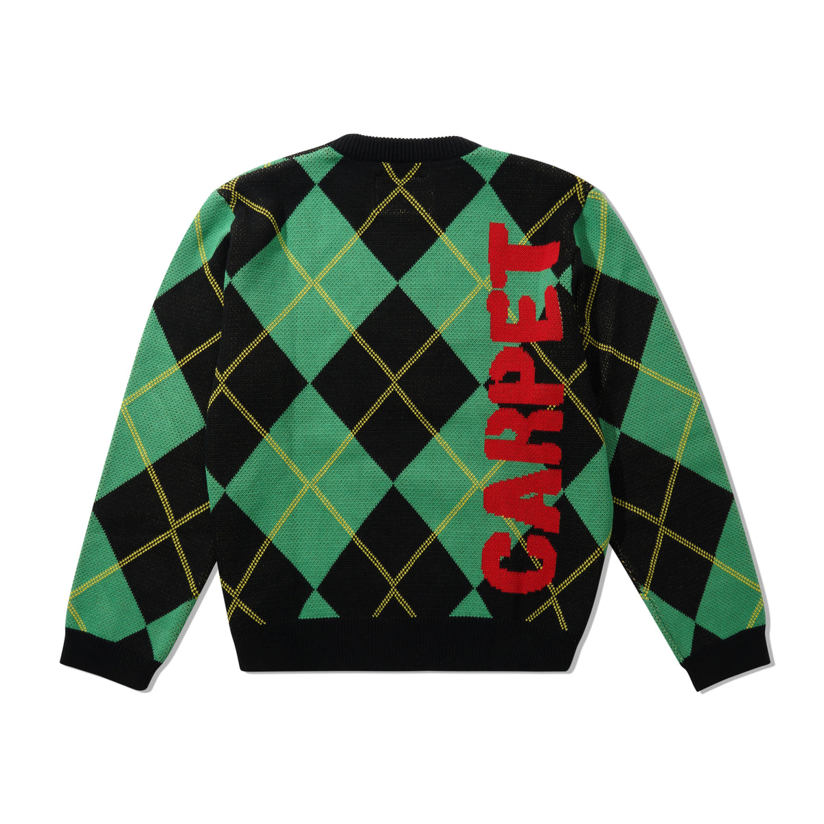 Jester Knit Sweater, Argyle