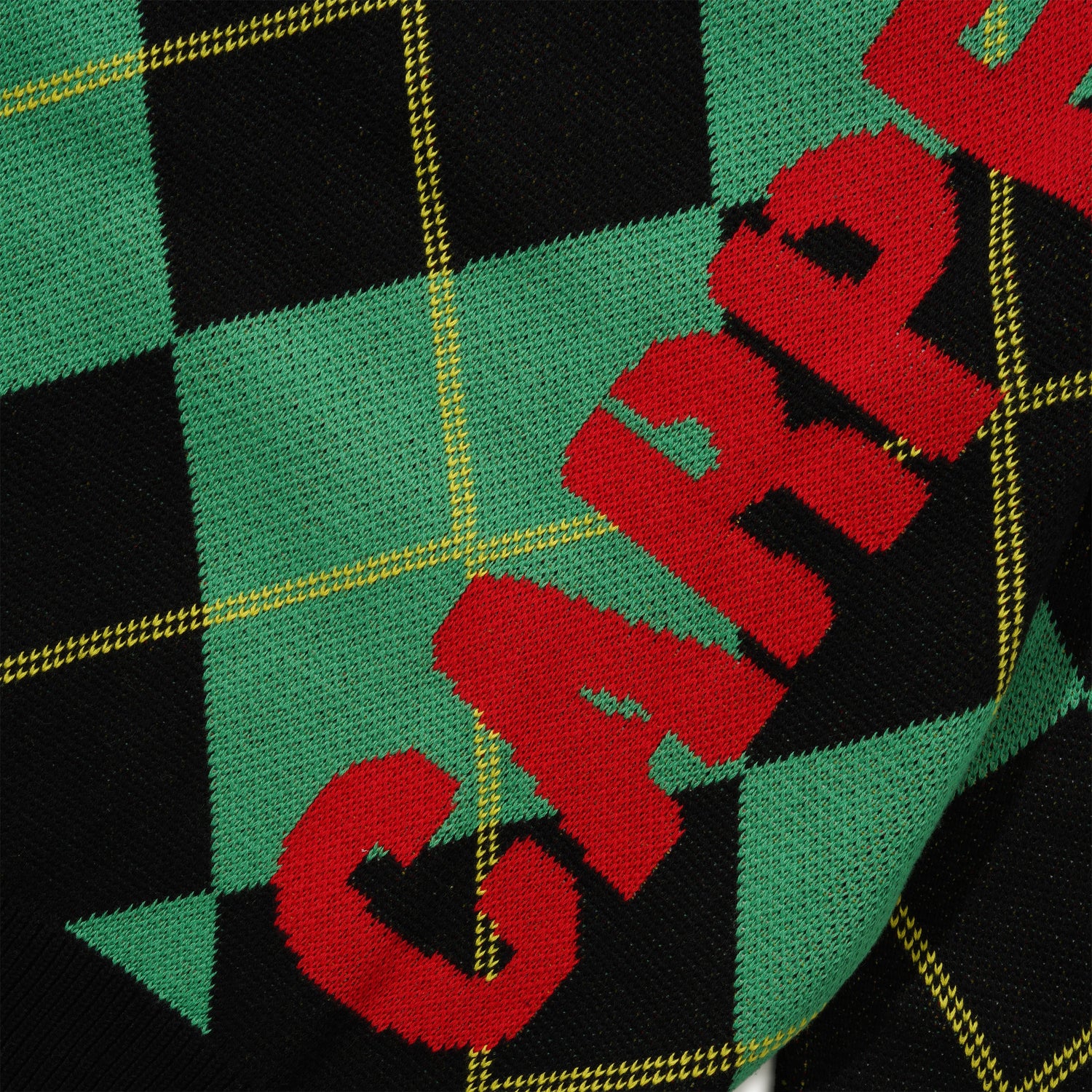 Jester Knit Sweater, Argyle