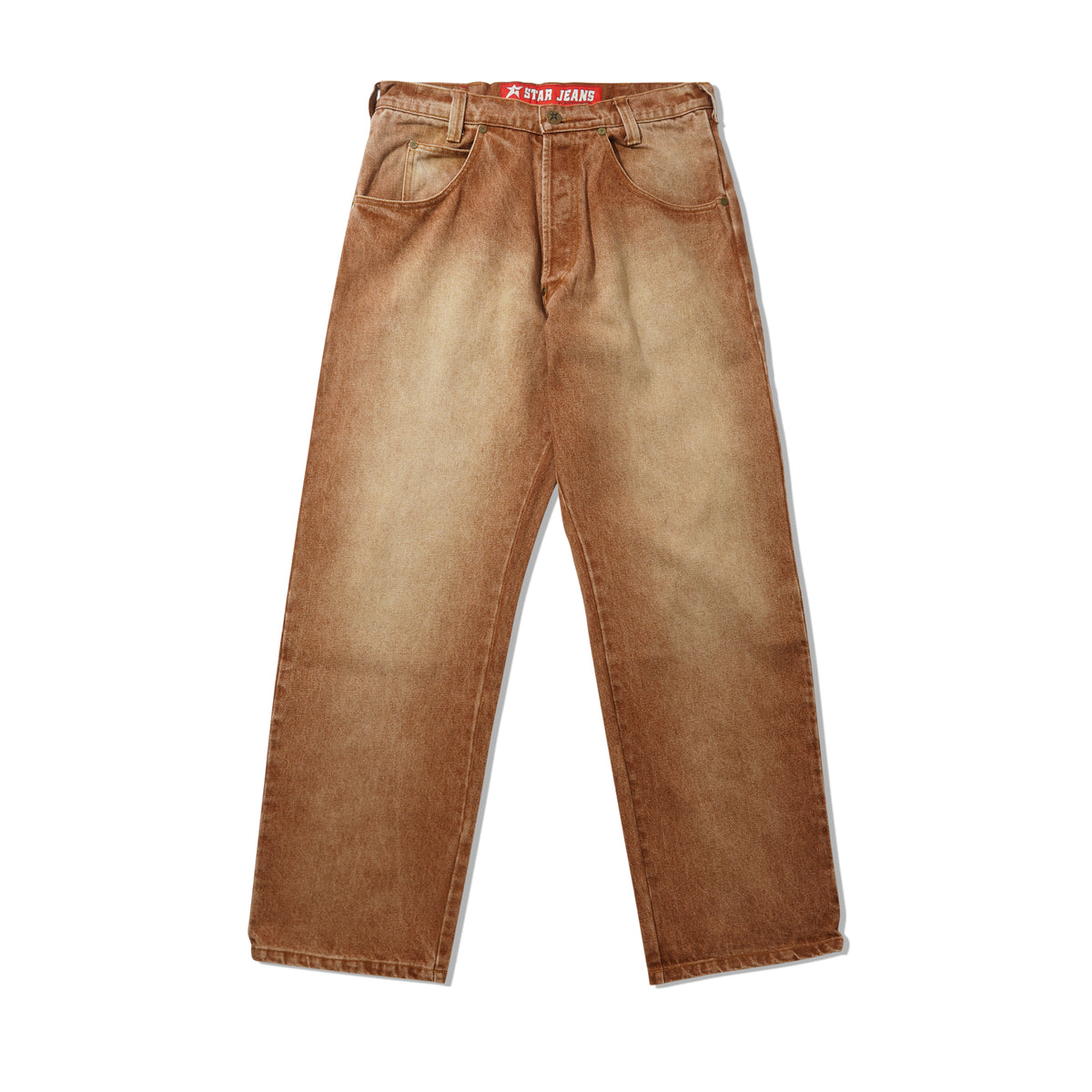 Aged C-Star Jeans, Rusted Indigo