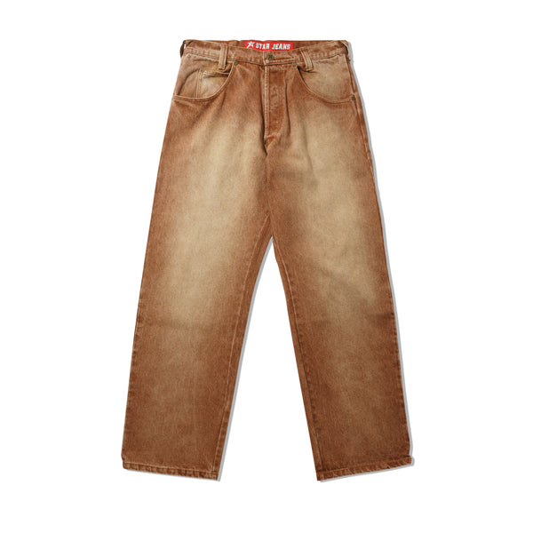 Carpet Company Aged C-Star Jeans, Rusted Indigo
