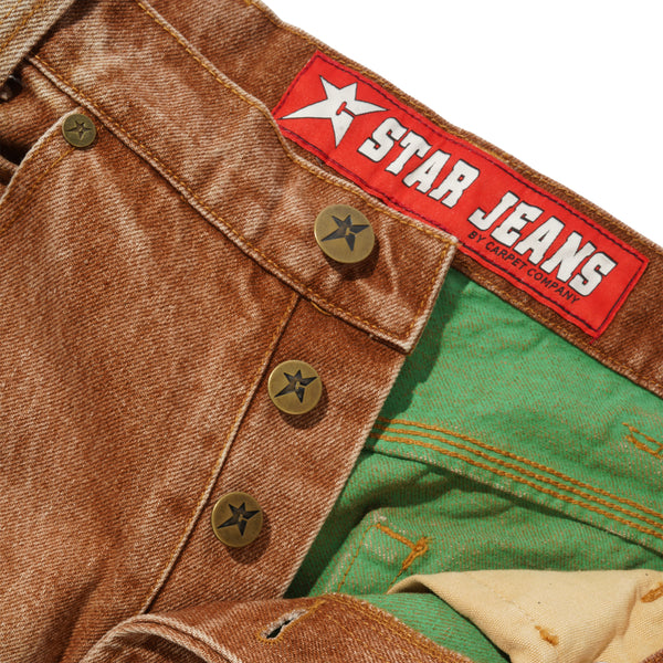 Carpet Company Aged C-Star Jeans, Rusted Indigo