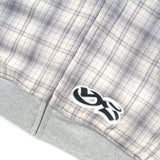 Reversible Zip-Thru Pullover Hood, Grey / Stone