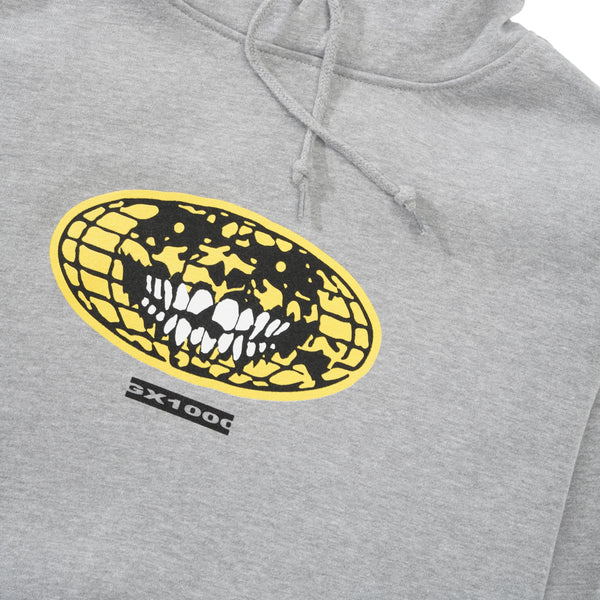 GX1000 Evil World Pullover Hood, Heather