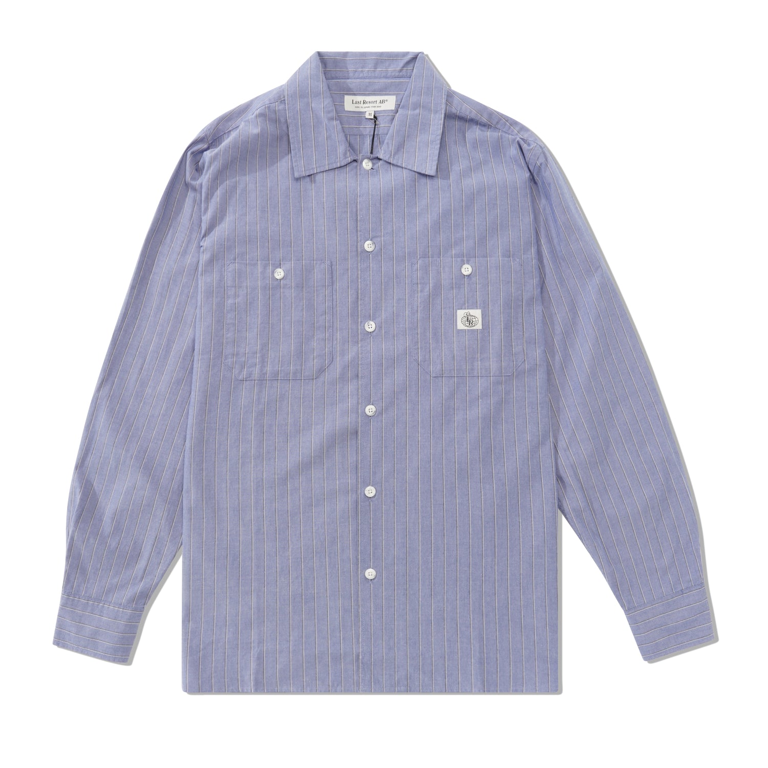 SM001 L/S Shirt, Zen Blue