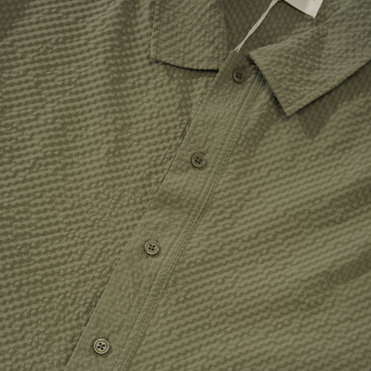 Vacation Button Up L/S Shirt, Olive