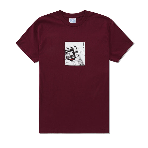 Sci-Fi Fantasy Device Tee, Maroon