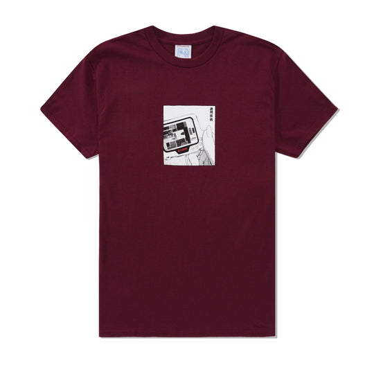 Device Tee, Maroon