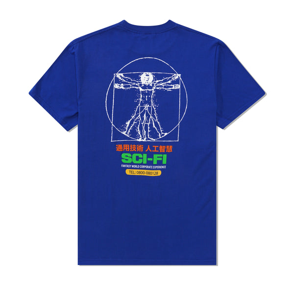Sci-Fi Fantasy Chain Of Being Tee, Blue