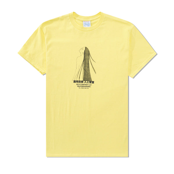 Sci-Fi Fantasy Spiritual Darkness Tee, Cornsilk