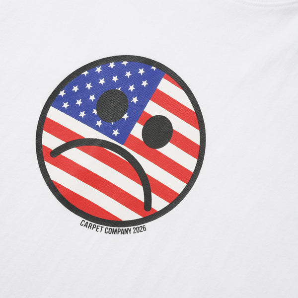 Carpet Company American Sad Tee, White