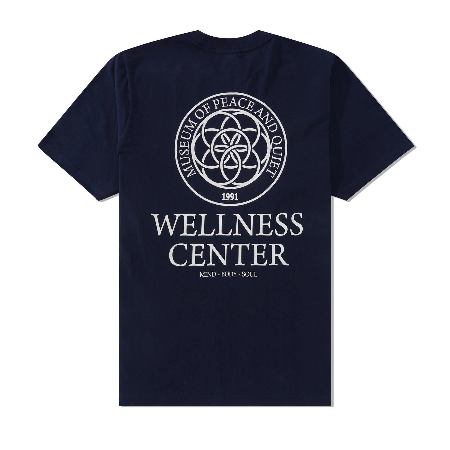 Wellness Center Tee, Navy